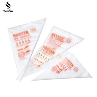 China Disposable special heart fruit triangle sandwich packaging candy shaped plastic bags for food packaging for sale