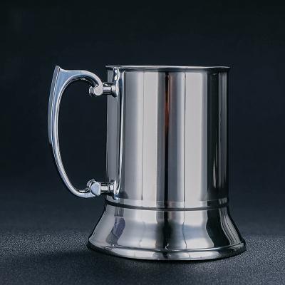 China 400ml Stainless Steel Cup Beverage Cup Rolling Cup Blue Blazer Viable Double Wall Mug for sale