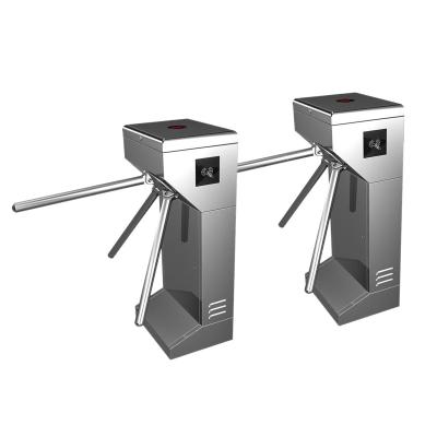 China A Semi-Automatic Vertical Entry Tripod Turnstile RFID Access Control System for sale