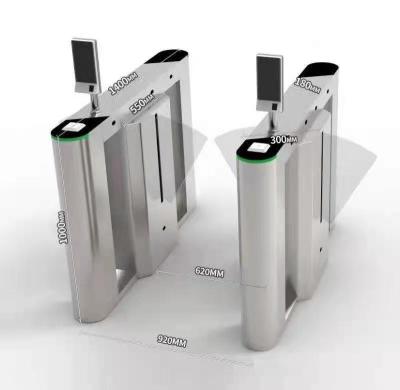 China A Fast Entry Speed ​​Gate Lane Flap Turnstile Barrier For Airport Access Control for sale