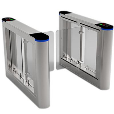 China 304 Stainless Steel RFID Reader Access Control System Security Entry Gate Automatic Swing Barrier Gates Price Turnstile For Office for sale