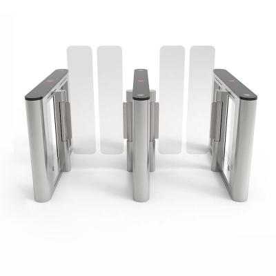 China Outdoor 304 stainless steel wifi turnstile use entrance controller for pedestrianas speed turnstile gate for sale