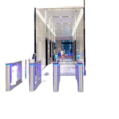 China Fast Speed ​​And High Level 304 Stainless Steel Electronic Swing Barrier Turnstile for sale