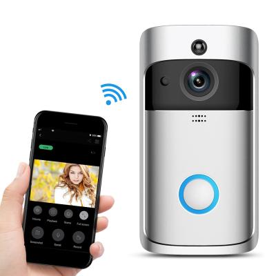 China Support 1080P 2MP PIR Mini Wireless WiFi Audio Free App/APP Audio Doorbell Camera Alarm Door Phone Video Intercom for sale