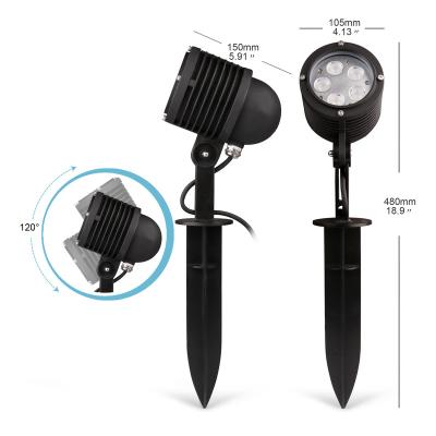 China Walls Waterproof Garden Light LED Path Light Outdoor LED Path Yard IP65 Landscape Spike Light for sale