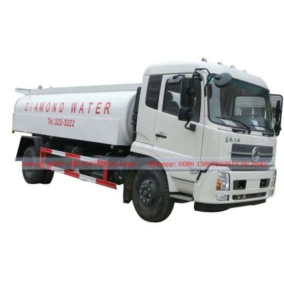 China Hotels 3200Gallon Drinking Water Transport Truck With Stainless Steel Tank For Drinking Pure Clean Water Export To Philippines for sale