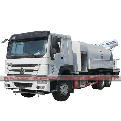 China Hotels 13 Ton Mist Spray Truck Anti-Dust Sprayer Dust Suppression Truck With Water Tanker Gun HOWO Trucks for sale