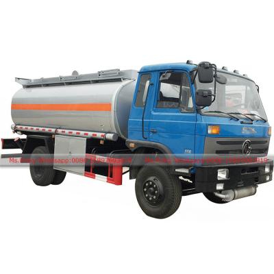 China 2700Gallon Dongfeng10000Liters 11 - 20T Diesel Fuel Tank Truck Fuel Pump Oil Transport Tank Truck for sale