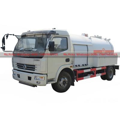 China Hotels Nigeria 5m3 LPG Gas Tank Truck With Dispenser Meter Mobile Printer 2.5MT 3Tons LPG Bobtail for sale