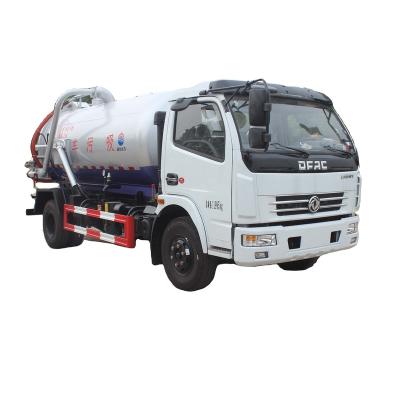 China Hot Sale Suction Sewage Truck Vacuum Suction Truck 7800 Liters Sewer Extractor Suction 7800 Liters for sale