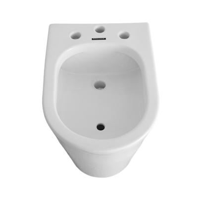 China Double-flow ceramic bidet, ferrum system bidet 3 hole bidet SA-21040 for sale