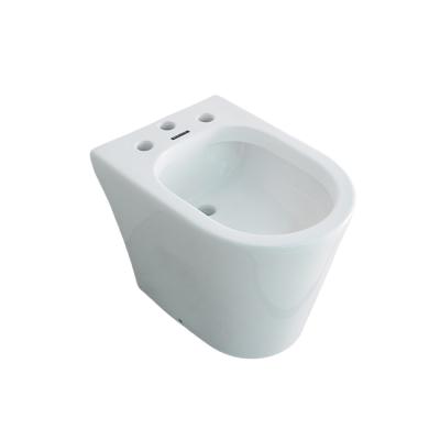 China Double-flow toilet bidet, 3 hole ferrum bidet, WC bidet SA-21009 for sale