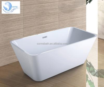 China Small freestanding soaking tub with center drain SA-7138 for sale