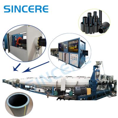 China Goedkwaliteit HDPE 160-315mm Pipe Line 315-630mm HDPE Pipe Extrusion Machine HDPE Pipe Making Machine Te koop