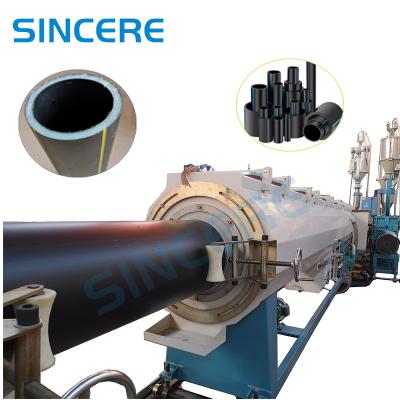 China Plastic PPR Pipe Extrusion Machine Polyethylene Pipe Production Line Single Screw 100-250Kg/Hr for sale