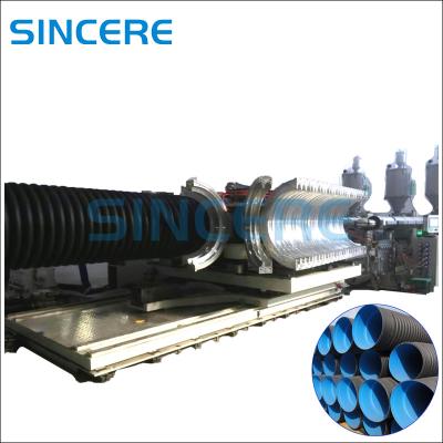 China Corrugated DWC CPVC Pipe Manufacturing Machine Bellows Drainage Drip Pipe for sale