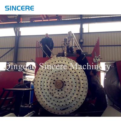 Chine Machine à extruder des tuyaux en spirale pour les eaux usées 38CrMoAlA DN500 à vendre