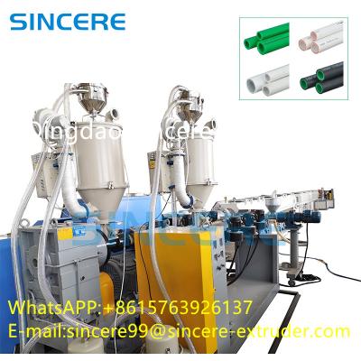 Chine PPR PP MPP ligne d'extrusion de tubes en plastique multicouche à grande vitesse entièrement automatique à vendre