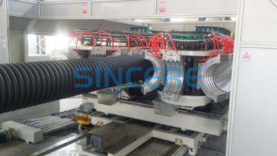 China HDPE Corrugated Tube Extrusion Line Drainage CPVC Pipe Making Machine for sale