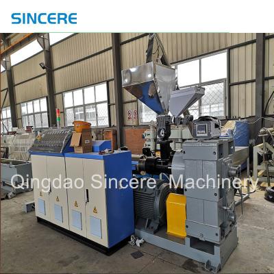 China Rigid PVC ABS PMMA Plastic Pelletizing Line Granulator Machine Plant for sale