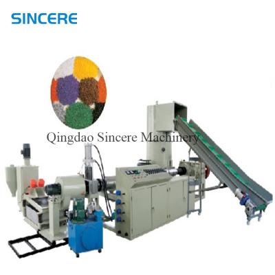 China Fully Automatic Plastic Granulating Line PP Waste Recycling Machine Pelletizing for sale