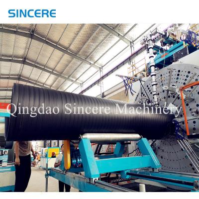 China Spiral Winding HDPE PVC Pipe Making Machine Tank Extruder Plant for sale