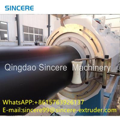 China Large Diameter PE PP PPR Plastic Pipe Production Line Extrusion Machine for sale