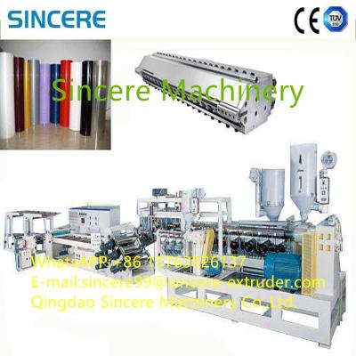 China Plastic Hollow PS PP PET Sheet Extrusion Line Machine OEM for sale