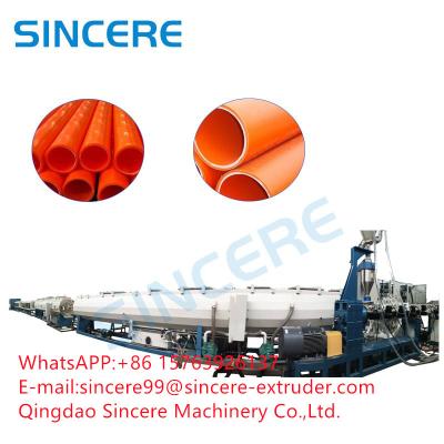 China OEM Plastic MPP polyethyleen PP Tube Pipe Extrusion Line Machinery Te koop