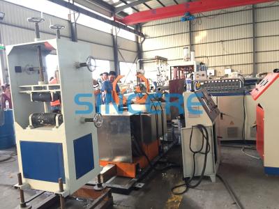 China Insulation Tube PE PU PVC Pipe Extrusion Plant Production Line Machine for sale