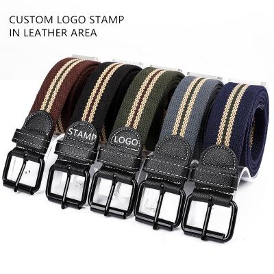 China High Quality Custom Made Tactical Men's Military Waist Belt Webbing Webbing Pin Buckle Nylon Belt Male Army Military Belts for sale