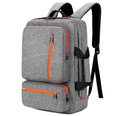 China 17 Inch Laptop Tote Bag Grey Color , Travel Laptop Backpack Computer Bag for sale