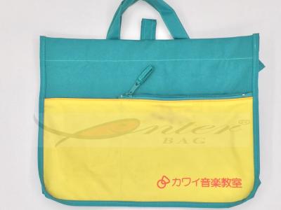 China 210D Polyester Tote Bags Green Color , Travel Tote Bags Water Resistant for sale