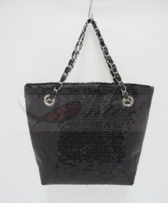 China Bolsos de la lentejuela del bolso/del negro de la lentejuela del negro de la capacidad grande para las muchachas en venta