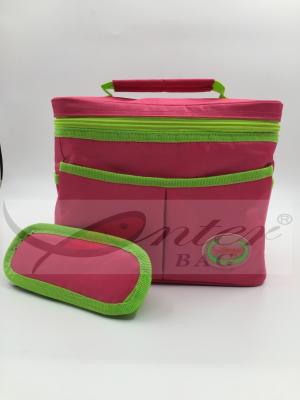 China Tragbare Nahrungsmittelkühltasche, Reise isolierte Größe der Gefrierbeutel-25X20.5X16.5 cm zu verkaufen