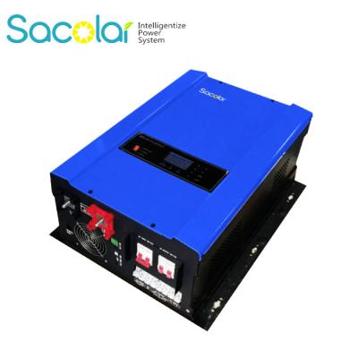 China 120 240 Split Phase Solar Inverter 48v 4kw 6000W 8000W Split Phase Hybrid Solar Inverter Sunrino for sale