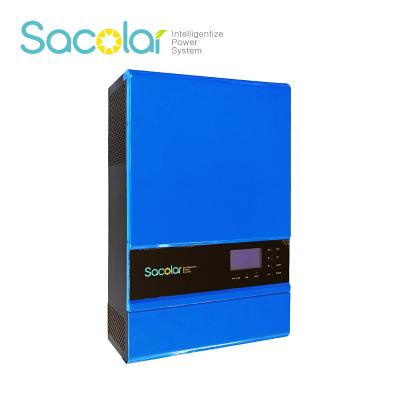 China Sacolar, Growatt 5kva 60Hz Inverter Pure Sine Wave High Frequency Inverter Underwater and Get Free WIFI Device Based for sale