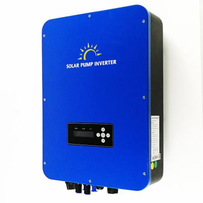 China Solar system 3kw to 22kw solar pump inverter 3 phase 380VAC water pump factory supplier for sale