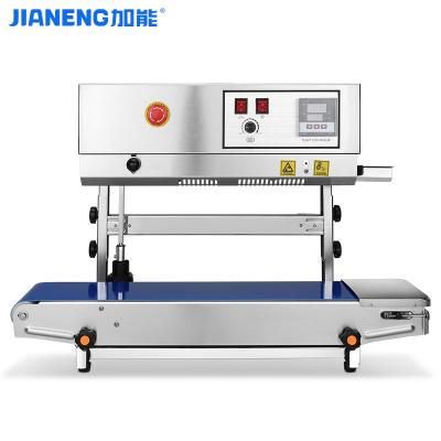 China Vertical Type Continuous Food Medical Supplies Bag Plastic Bag Sealing Machine CE Heat Sealing Machine for sale