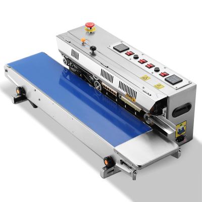 China Widely Used Food Special Design Vertical Continuous Ink Printing Sealing Machine for sale