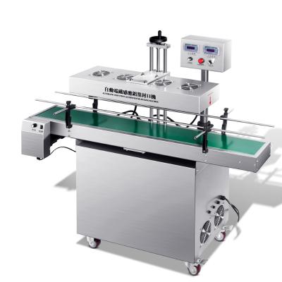 China Food Guaranteed Quality Cutting Automatic Electromagnetic Induction Sealing Machine for sale