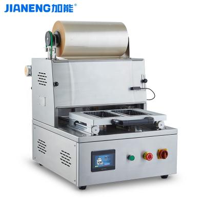 China QT450-TE food modified atmosphere packaging machine, steak, pork, seafood, in a plastic box filled with nitrogen to keep fresh for sale