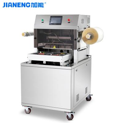 China QT400-LE food modified atmosphere packaging machine, steak, pork, seafood, in a plastic box filled with nitrogen to keep fresh for sale