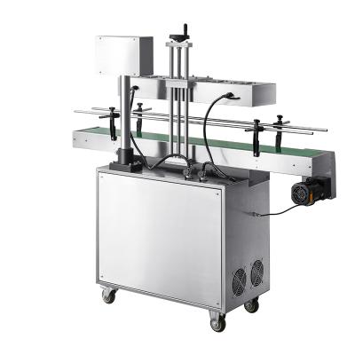 China GLF-2100 Automatic Food Aluminum Foil Food Package Heating Machine Sealing Machine Install Sealing Machine for sale