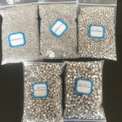 China For deoxidization in steel industry 3mm 4mm 5mm deoxidized aluminum pellet steel factory special supply for sale