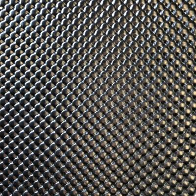 China Automobile Heat Insulation Blanket 0.5 mm 0.8 mm Embossed Aluminum Sheet Single And Double Sided Hemispherical Embossed Aluminum Sheet for sale