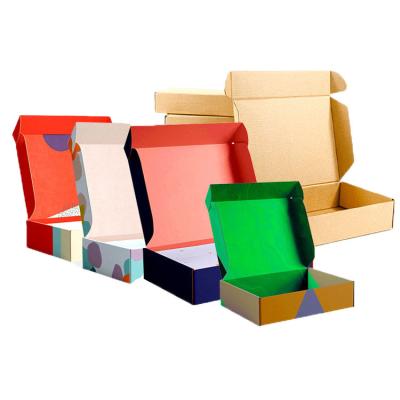 China Recyclable Printing Aircraft Corrugated Shipping Mailing Box for sale