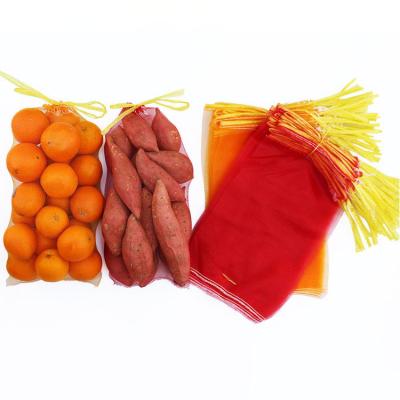 China Disposable 5KG Woven Mesh Bag For Packaging Vegetable for sale