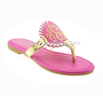 China Ladies Love Wholesale Women Sandals Shoes China Sandals Shoes 2018 New Design Girls Flip Flops Ladies Fancy Leather Woman Sandals for sale