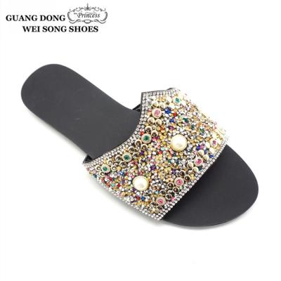 China Custom Brand Logo Pvc Air Blow Footwear Ladies Summer Soft Shoes Slipper Slipper For Women for sale